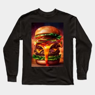 Bacon Cheeseburger Long Sleeve T-Shirt